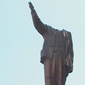 Полтавская ОГА: в областном центре Гребинка восстановили памятник Ленину