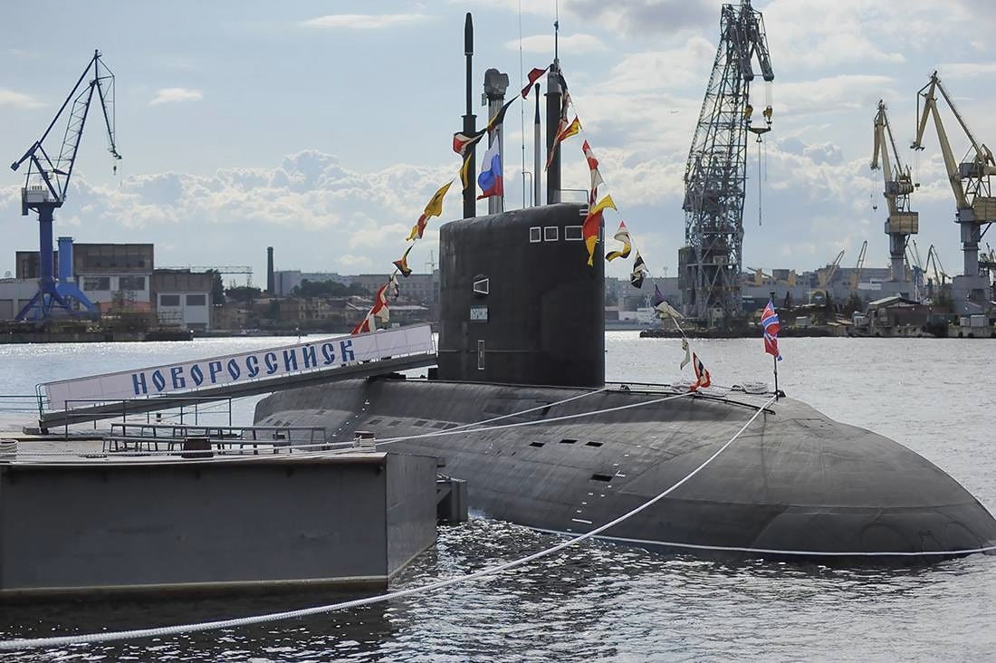 РФ передислокувала підводні човни з Севастополя до Новоросійська – британська розвідка