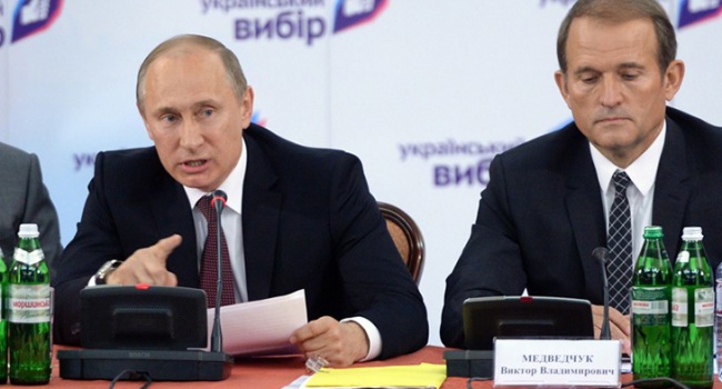 ​Медведчук похвастался кумовством с Путиным: "Мне завидует вся киевская элита"