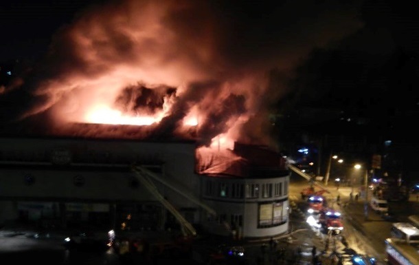 Подробности пожара в киевском кинотеатре «Жовтень»