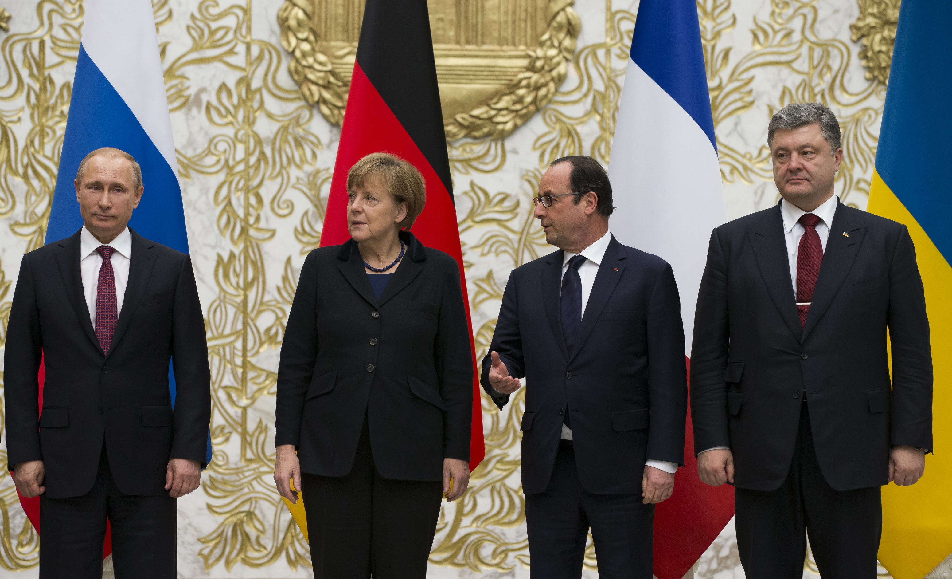 Встреча лидеров "нормандской четверки" в Париже. Хроника событий 02.10.2015