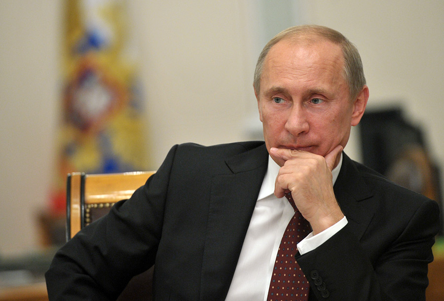 Выступление Владимира Путина на переговорах в Минске