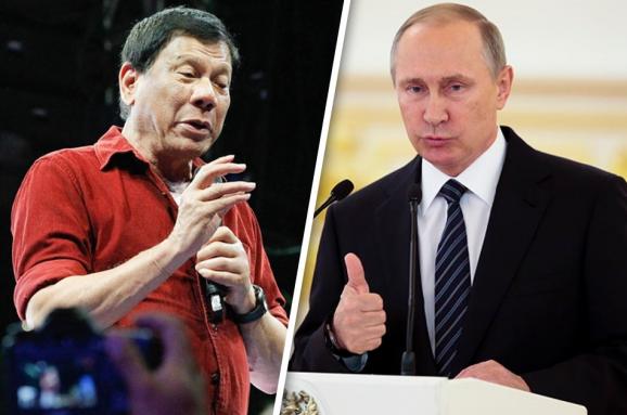 "Я поклонник Путина. Он мой идол!" - Лидер Филиппин Дутерте в очередной раз подхалимничает к президенту РФ 