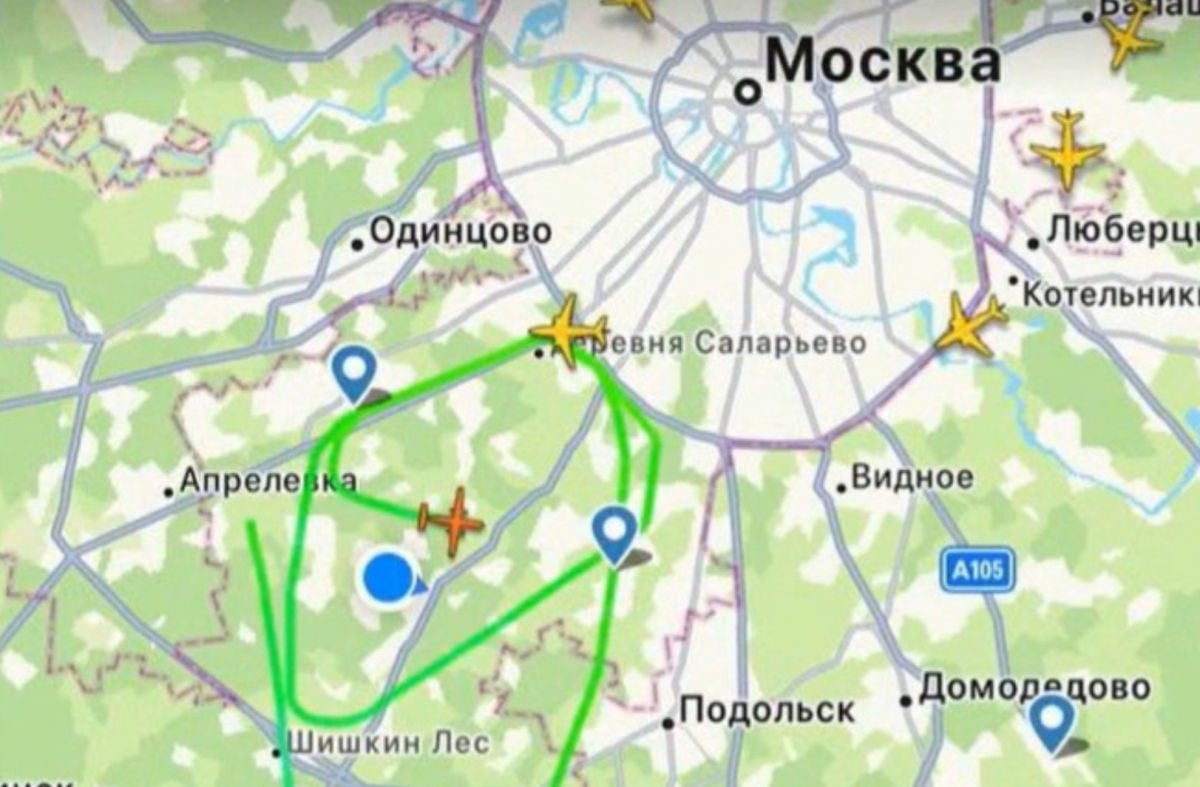 Информация о "заблокированном" дронами самолете Путина над Москвой получила новое подтверждение