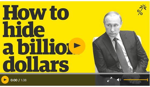 Опубликован сенсационный материал: Путину и его "друзьям" принадлежат счета в офшорах на 2 млрд долларов