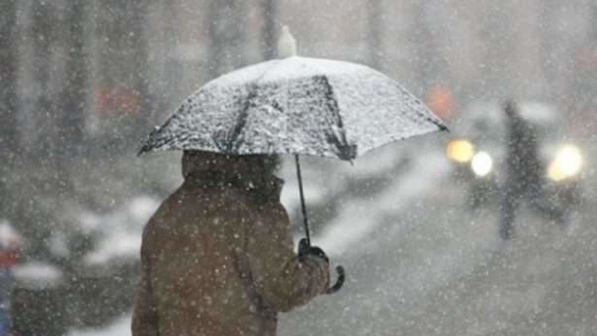 ​В Украине ожидается мокрый снег и дождь, а температура может снизиться до -13 градусов