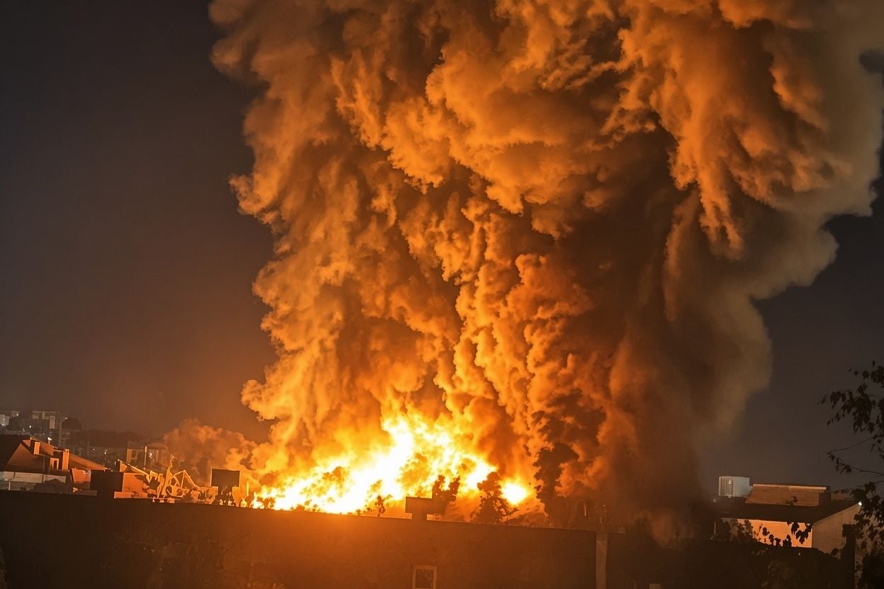 ​Ніч вибухів у Білгороді: дрони атакували ТЕЦ та будівлю ФСБ