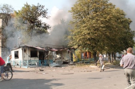 Горсовет: в Донецке женщина получила осколочное ранение