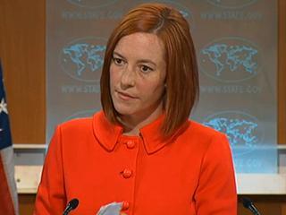 Псаки назвала события на Майдане "переворотом", затем поправив - "то есть, революция в Украине"