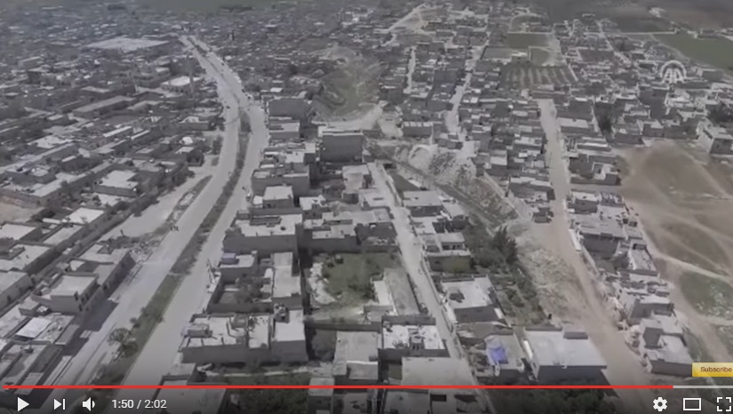 Жуткие и леденящие кровь кадры: Сирия после химической атаки с высоты птичьего полета, появилось новое впечатляющее видео