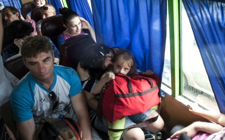 Беженцев из Донбасса в Крыму отправляют на Дальний Восток 