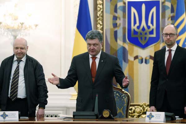 В ДНР обвинили Порошенко, Яценюка и Турчинова в развязывании войны на Украине