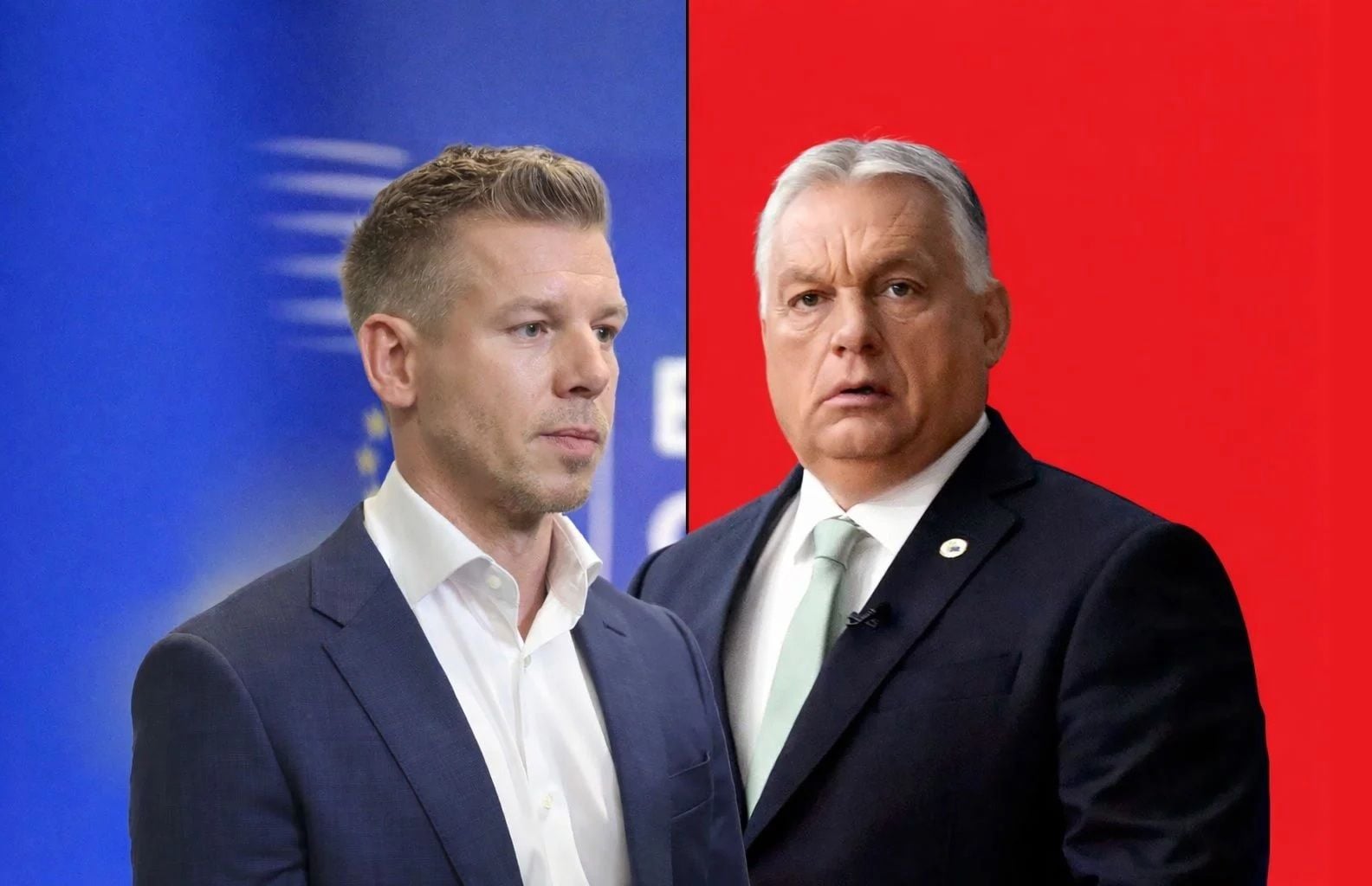 ​Мадьяр встретил Орбана и подшутил над ним во время визита в президентский дворец