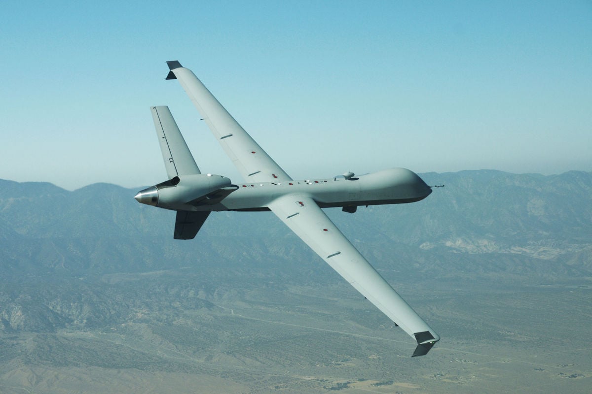 США стерли секретную информацию с дрона MQ-9 Reaper после его столкновения с истребителями РФ