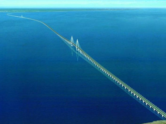 Как будет выглядеть мост через Керченский пролив. Инфографика