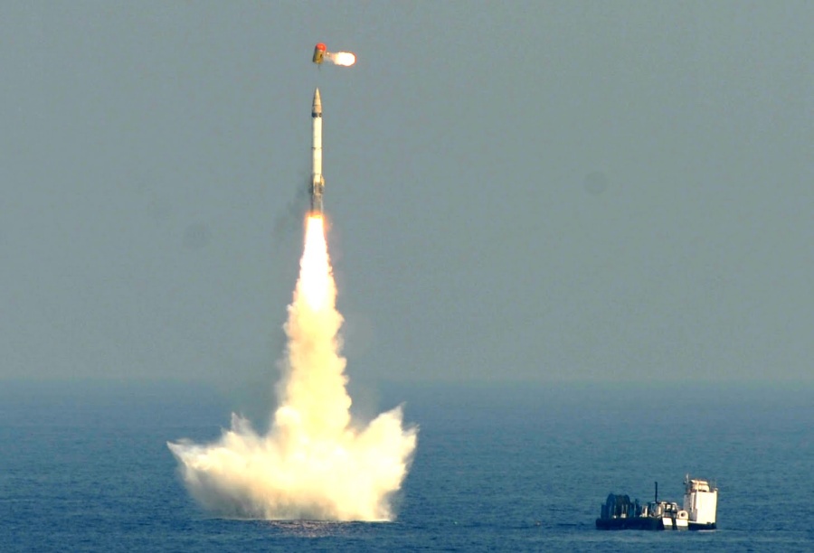 Индия запустила баллистическую ракету дальностью 2 тысячи километров