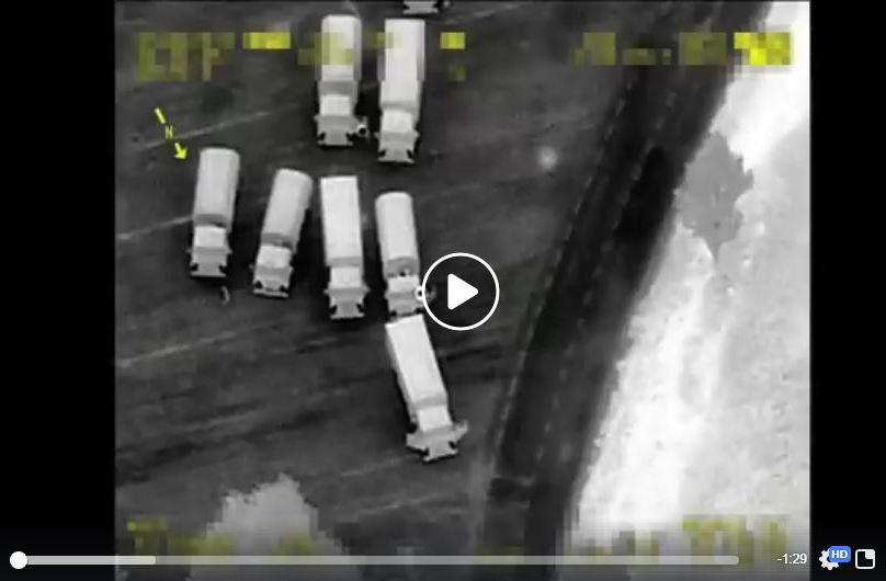​Кадры для Гааги: беспилилотник ОБСЕ поймал РФ на поставках секретного груза "ДНР" под покровом ночи
