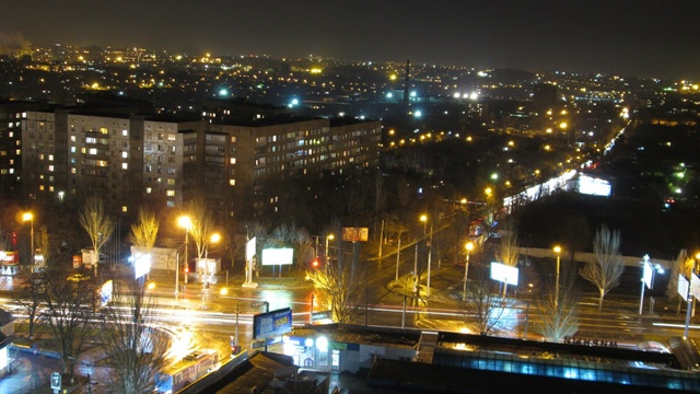 В Донецке обесточена часть города - причины неизвестны