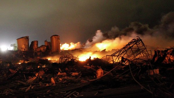 Взрыв на блокпосту под Бердянском: сгорел палаточный городок Нацгвардии, бойцы получили ожоги