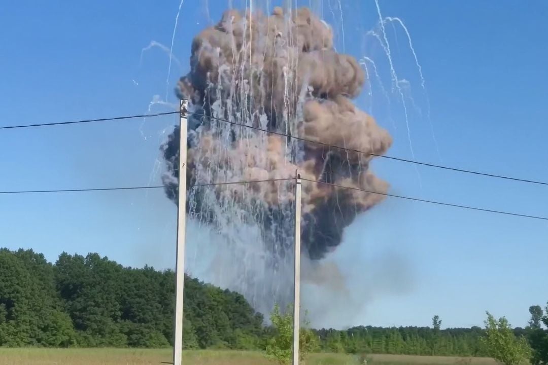 ​Взрыв на складе ВС РФ под Белгородом: село засыпало минами, жителей экстренно эвакуируют