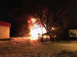 ​Пожар в кафе Харькова произошел из-за вспышки газового обогревателя