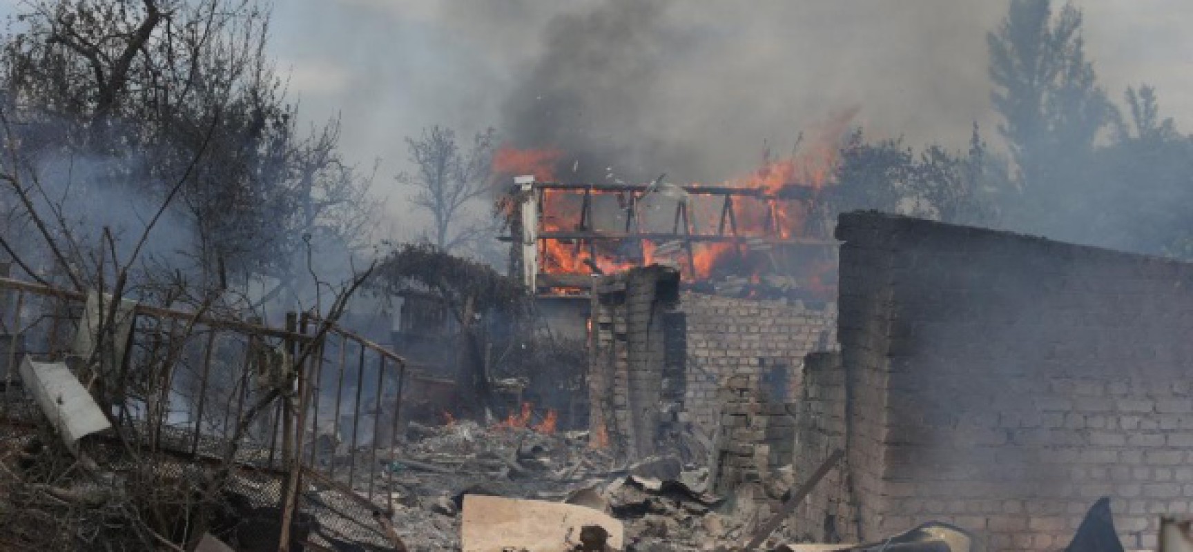 Сводка разрушений Донецка за 22 ноября