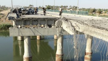 Освободители иракского Мосула лечат клептоманию игиловцев клаустрофобией: взорвали мост через Тигр и заблокировали передвижение