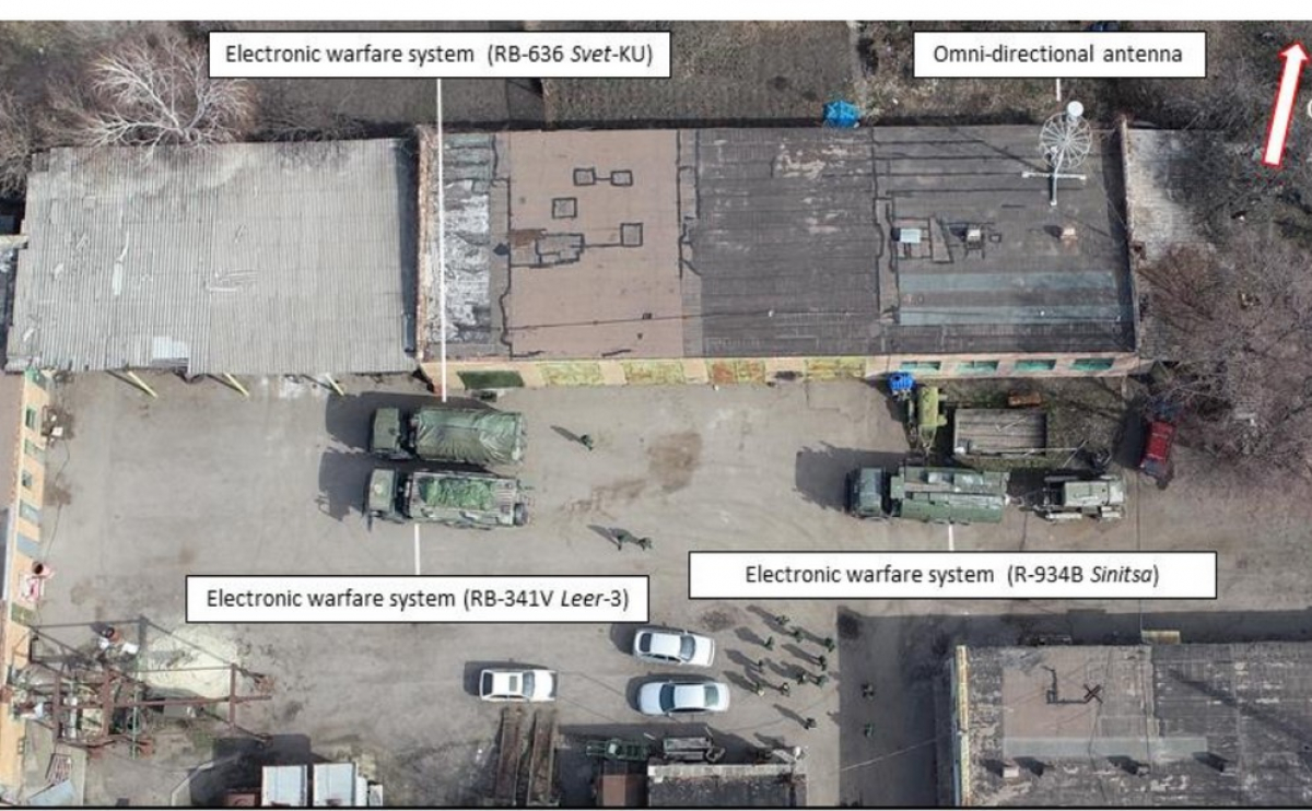 Российские комплексы РБ-341В "Леер-3", Р-934Б "Синица" и РБ-636 "Свет-КУ" засекли на Донбассе, кадры