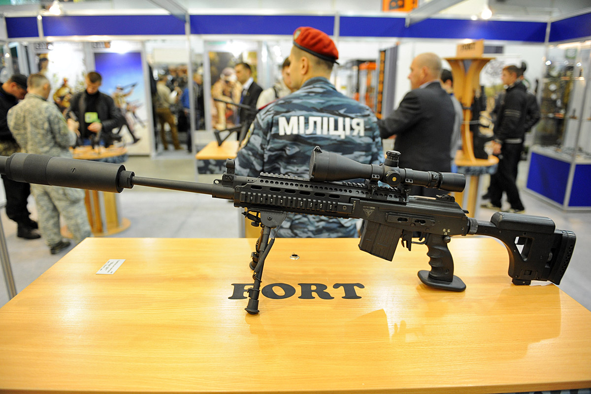 Что было показано на выставке "Оружие и безопасность-2014" в Киеве
