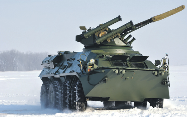 "Запасайтесь гробами, русские петухи!" Опубликовано видео испытаний нового БТР-3ДА с боевым модулем "Штурм"