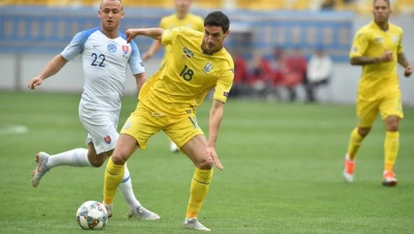 Лига наций: приветствие "Слава Украине!" вновь фартовое, сборная Словакии в ярости — видео нашумевшего матча