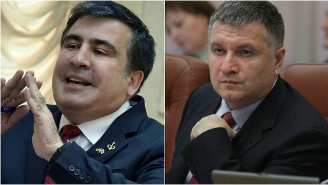 Министр МВД Аваков: Саакашвили перешел в оппозицию к Порошенко и предложил мне стать премьер-министром Украины