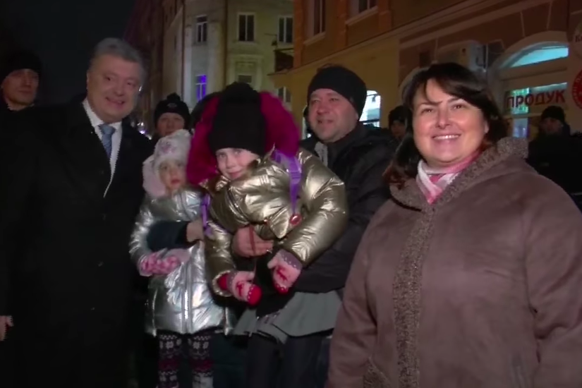 "Файний" Тернополь показал, какой на самом деле рейтинг у Порошенко: появилось громкое видео