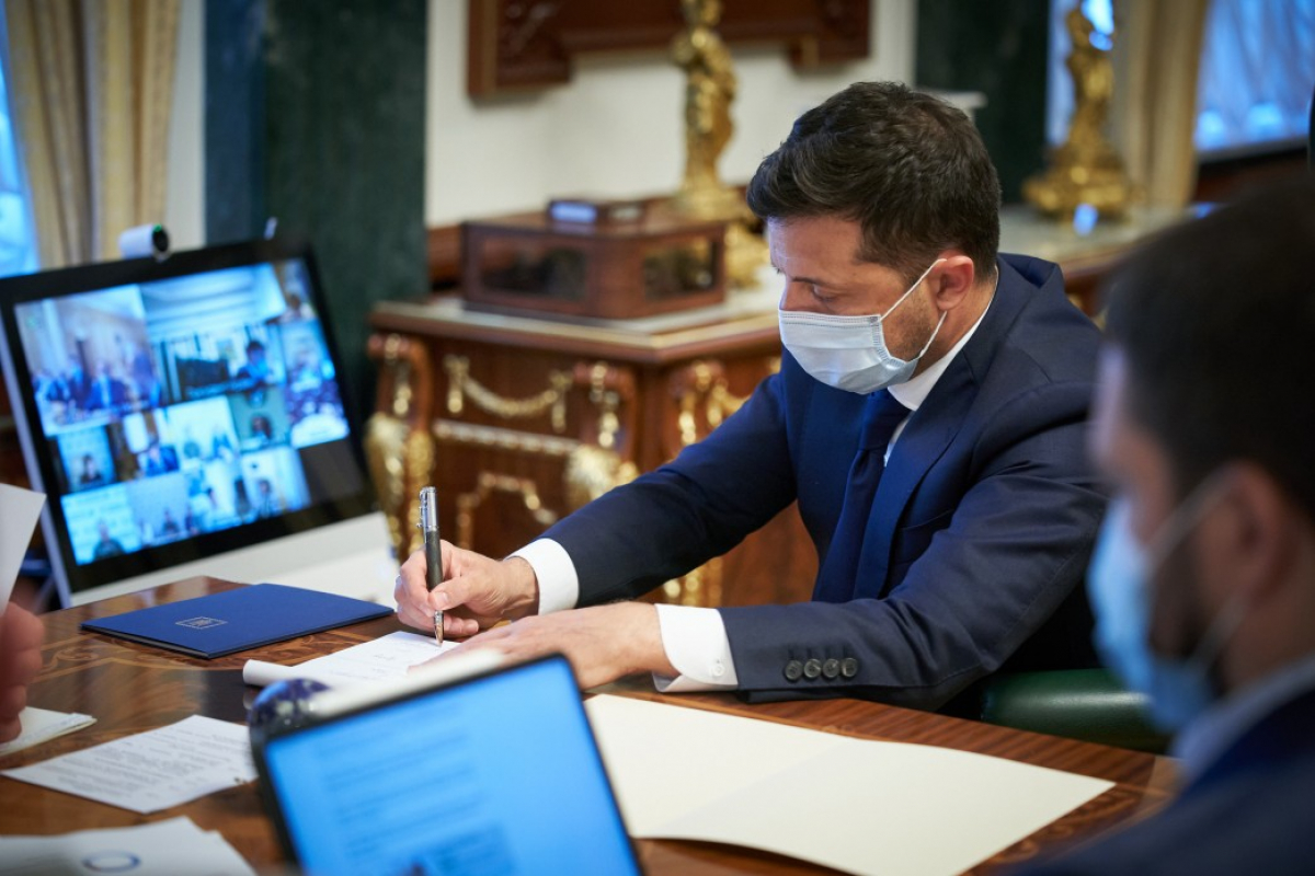 Зеленский о второй волне коронавируса в Украине: "Будем надееться, что нас минует"