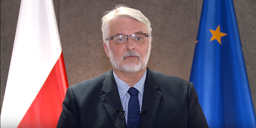 "Вітаємо!" - глава МИД Польши Ващиковский обратился к гражданам Украины на украинском языке и пригласил посетить Польшу - опубликованы кадры