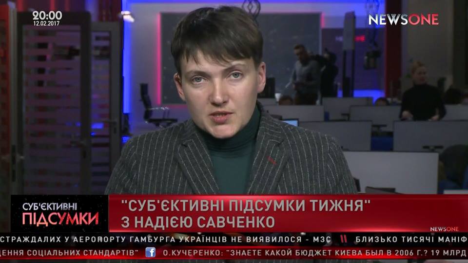 Савченко стала теледивой: нардепу дали вести ток-шоу на канале кремлевского политика Мураева