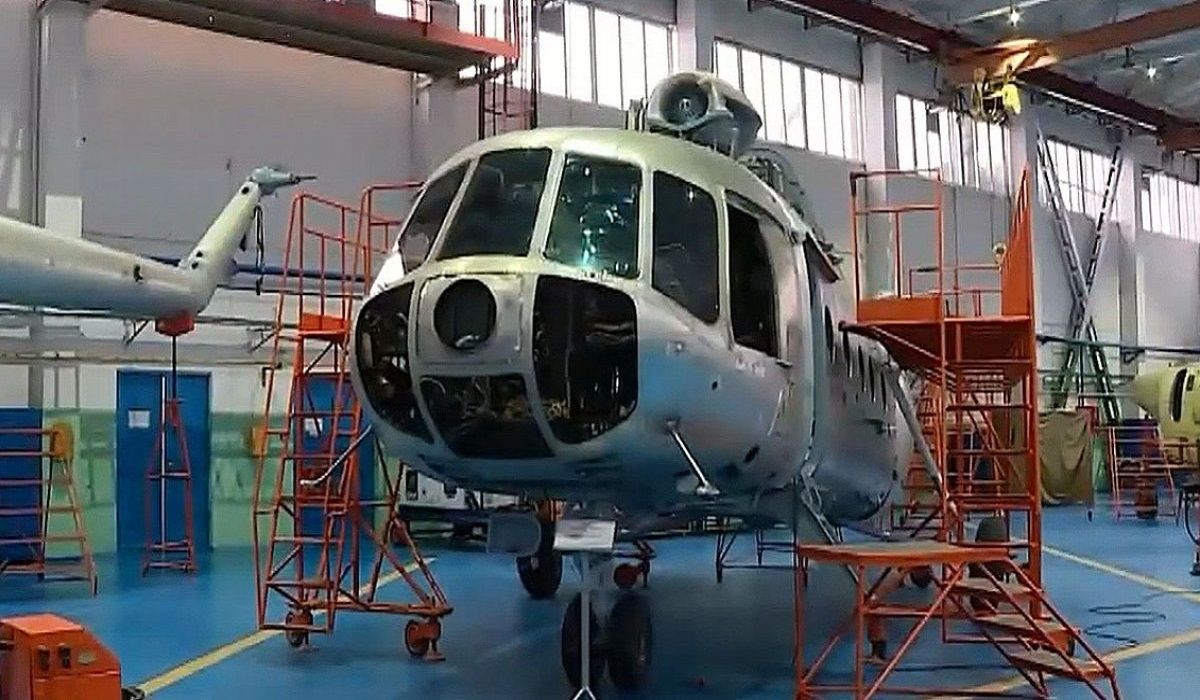 Компания "Мотор Сич" приступила к изготовлению собственных фюзеляжей для вертолетов "МСБ-8"