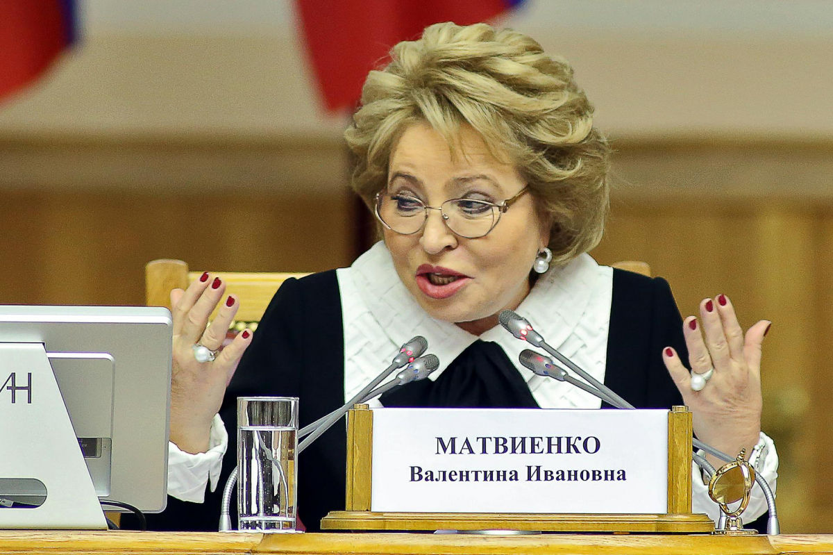 Матвиенко ответила на вопрос о планах РФ аннексировать Донбасс 