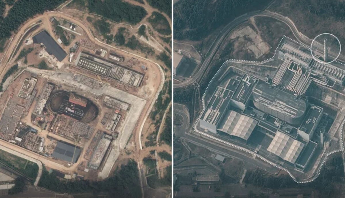 Спутники вскрыли тайные ядерные объекты Китая, строящиеся в горных долинах