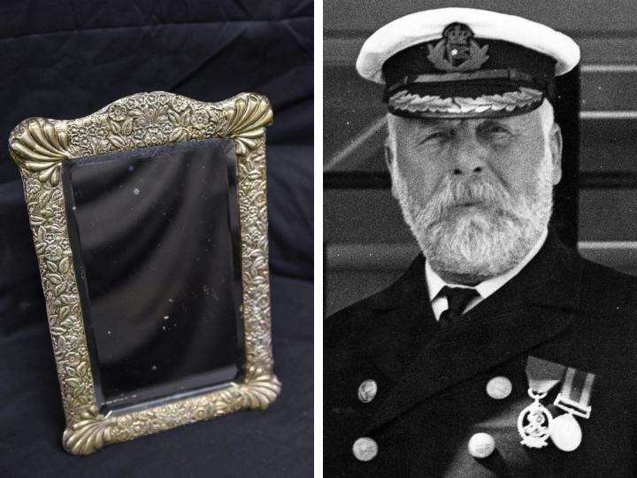 Зеркало, одержимое призраком капитана Титаника, было выставлено на продажу – подробности