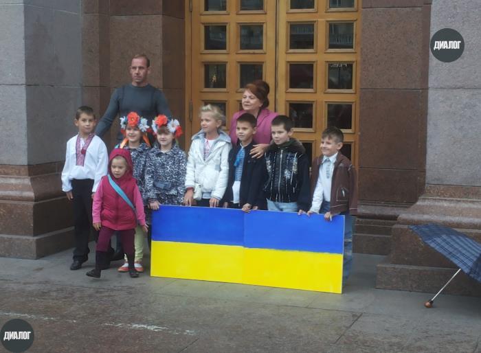 Как проходил "Марш мира" в Киеве
