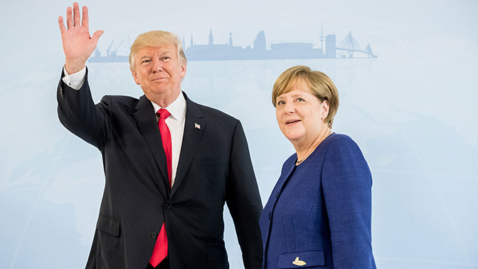 Обсудили Донбасс и "Минск": стали известны подробности встречи Трампа и Меркель перед G20