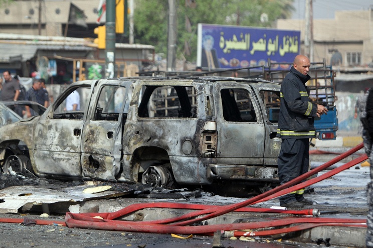 В окрестностях Багдада прогремел мощный взрыв