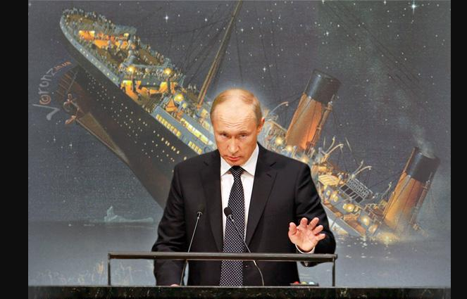 ​"Вода уже добралась до ноздрей", - блогер сравнил Россию после "кремлевского списка" с тонущим Титаником
