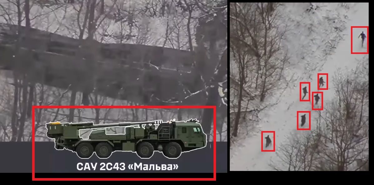 ВСУ нанесли ракетный удар по редкой САУ россиян "Мальва", экипаж догнали "кассетами"