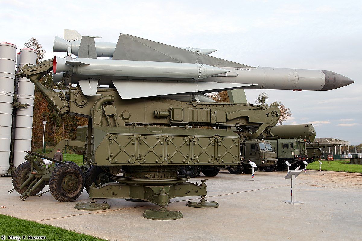 ВСУ показали момент применения ракет 5В28 ЗРК "С-200" по российским целям