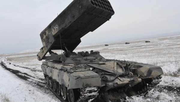 ​АТЦ: в Донбассе военные уничтожили систему «Буратино» боевиков