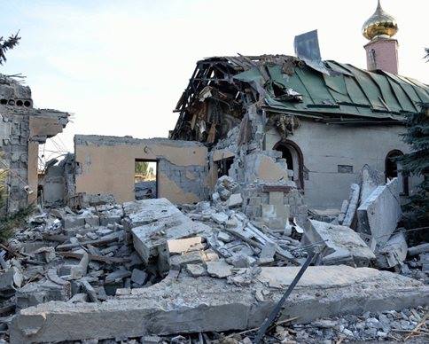 ​Кировское после двух месяцев войны: разрушенный храм, детский сад и больница
