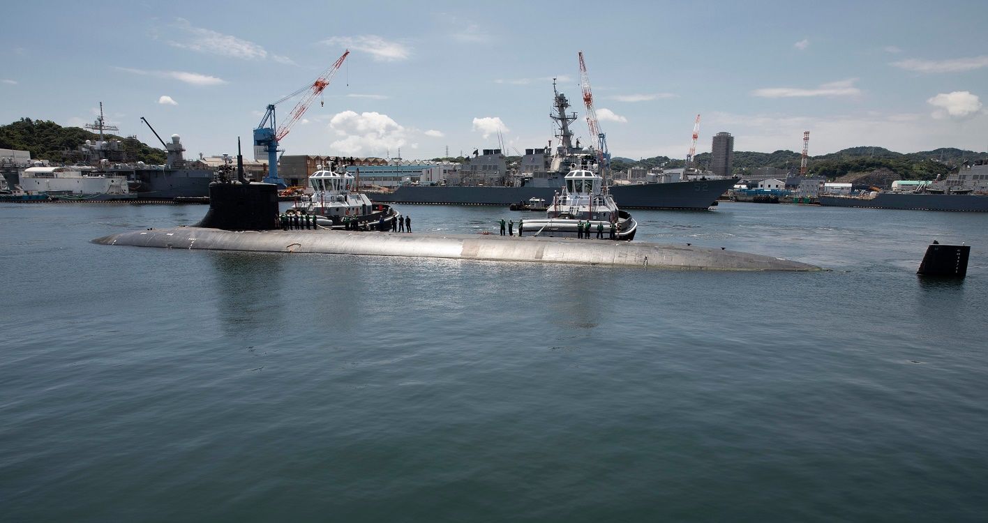 Субмарина USS Connecticut столкнулась с неизвестным объектом в Южно-Китайском море