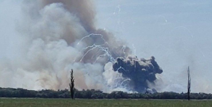 Удар по аеродрому у Криму: росіяни могли втратити десятки літаків
